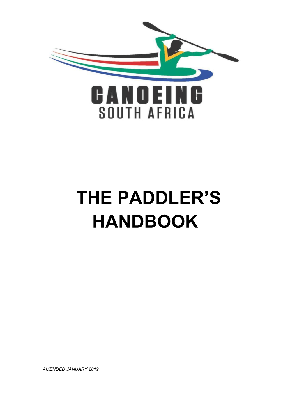 2019 Paddlers Handbook