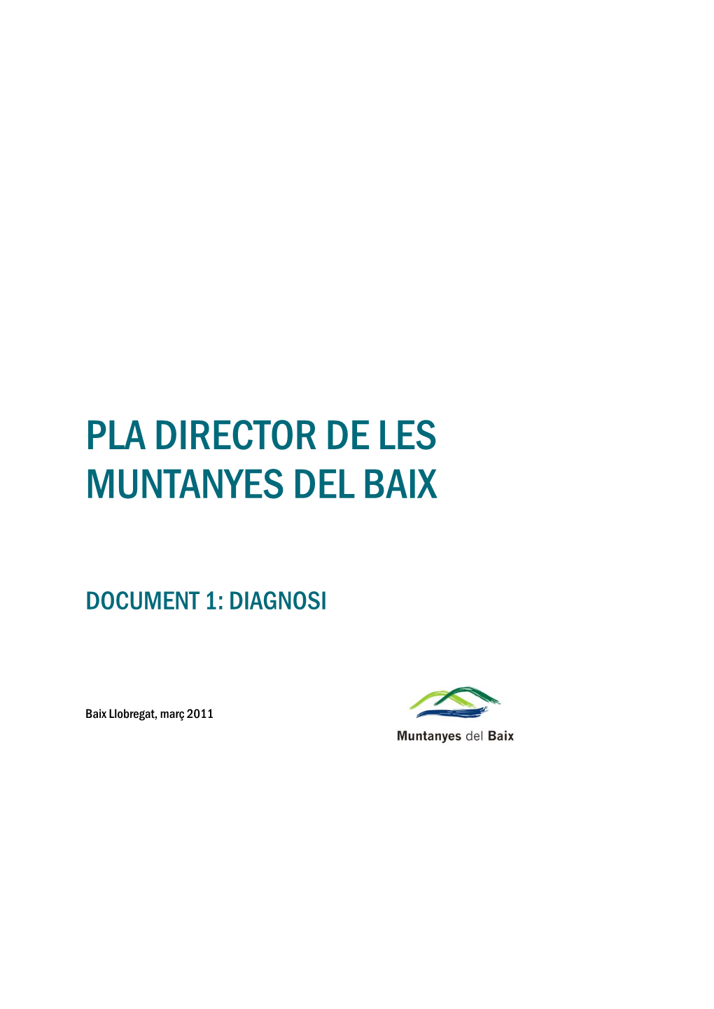 Pla Director De Les Muntanyes Del Baix