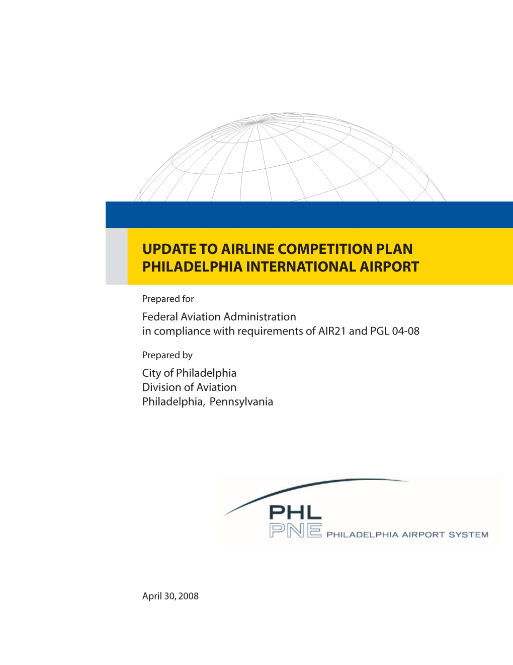 Airport Airline Competition Plan