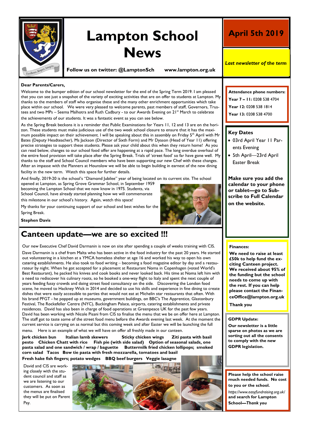 Newsletter 05.04.2019