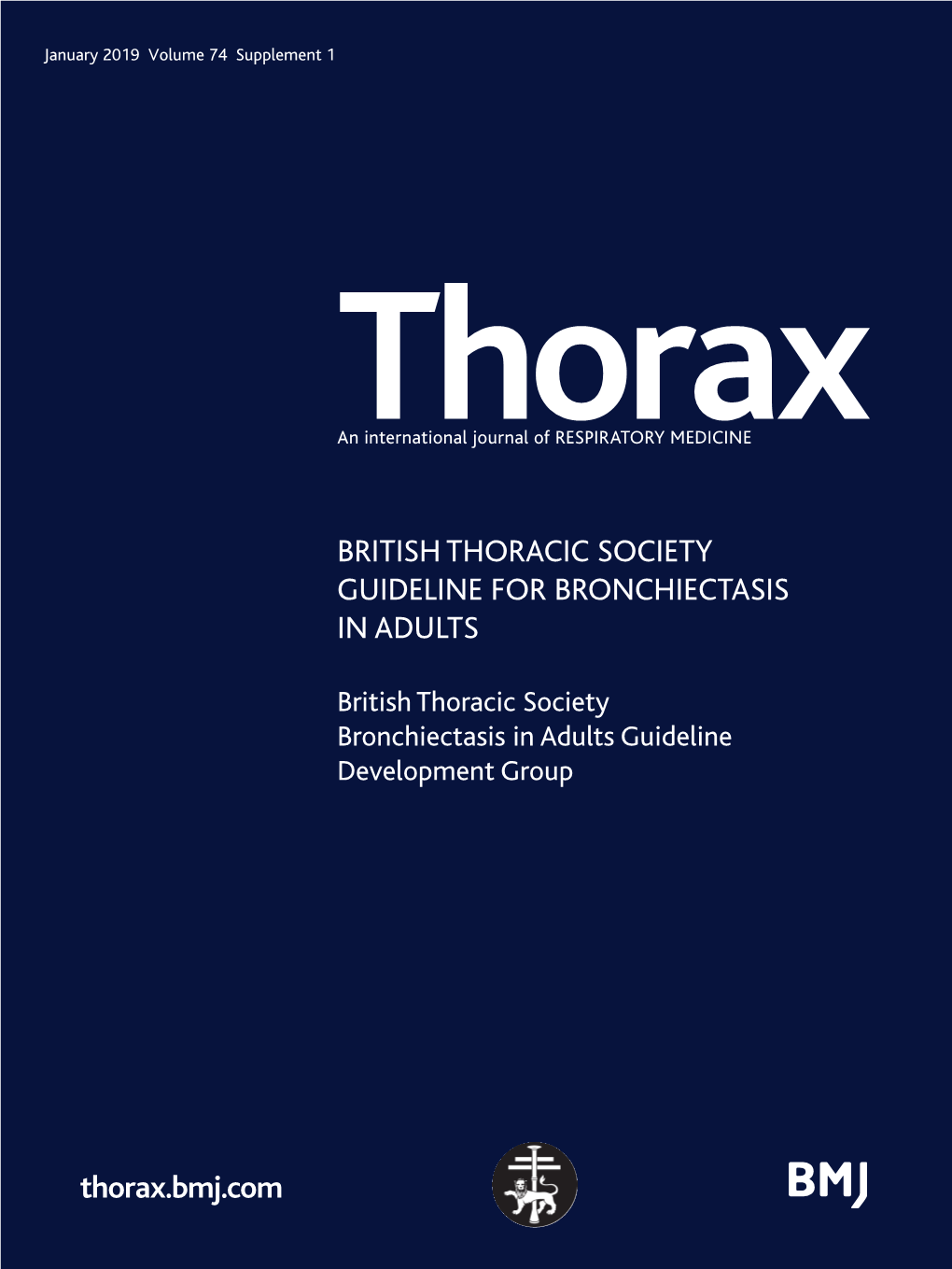 BTS Guideline for Bronchiectasis in Adults Has Been Endorsed By