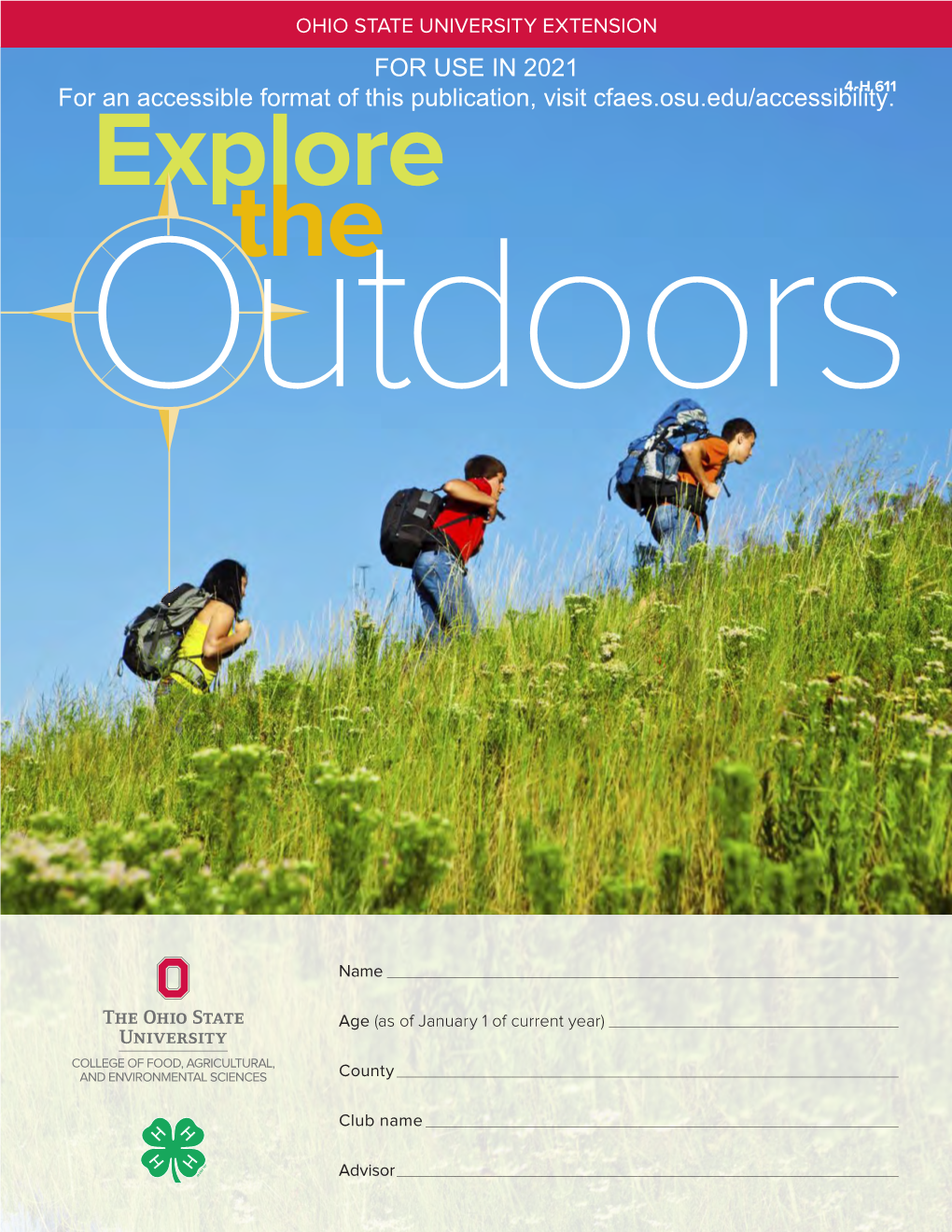 Explore the Outdoors for USE in 2021