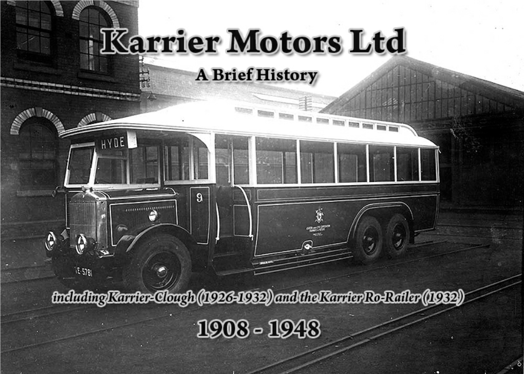 Karrier Motors 1908-1946