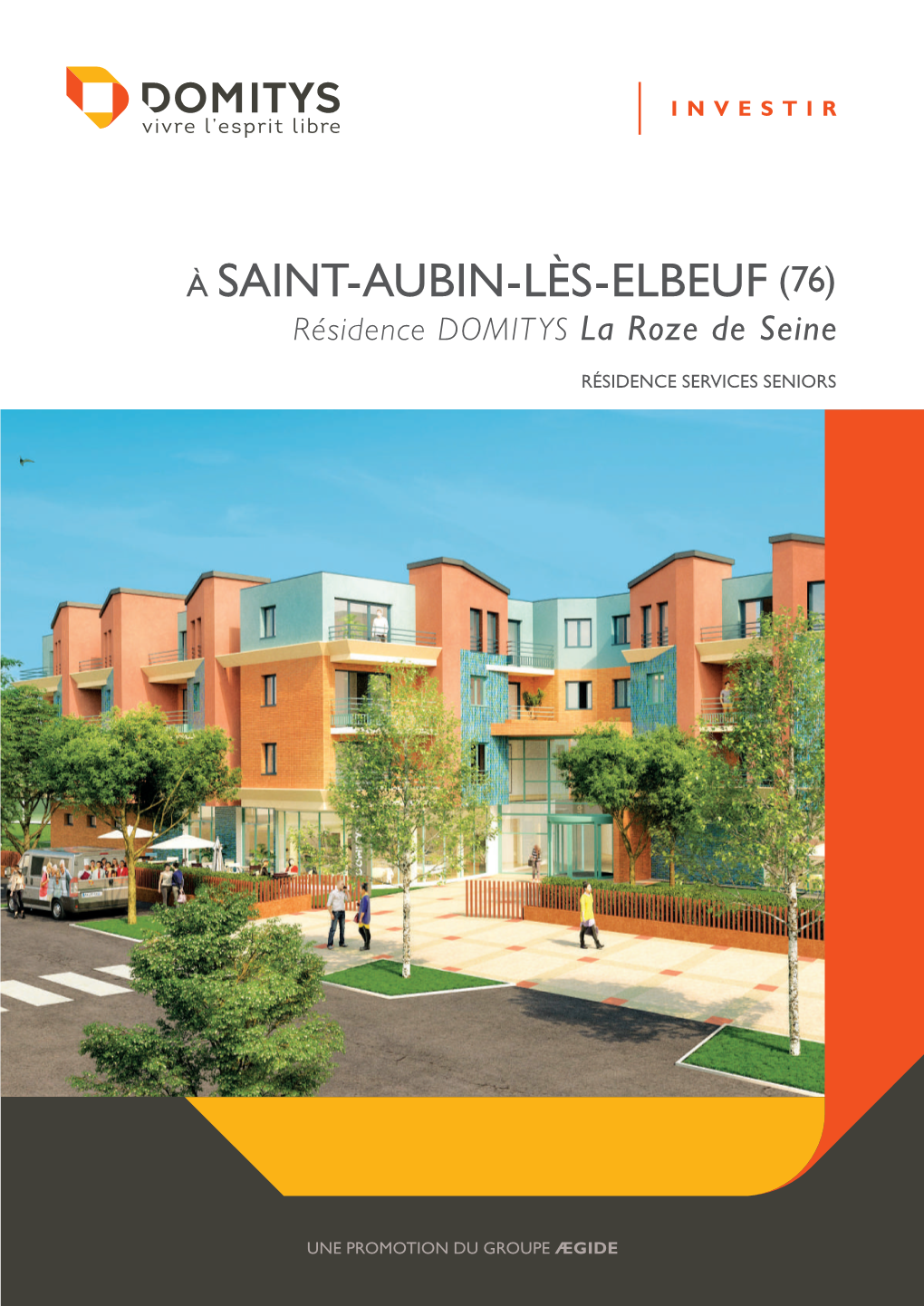 À SAINT-AUBIN-LÈS-ELBEUF (76) Résidence DOMITYS La Roze De Seine