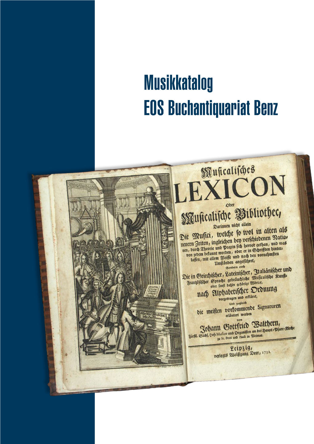 Musikkatalog EOS Buchantiquariat Benz