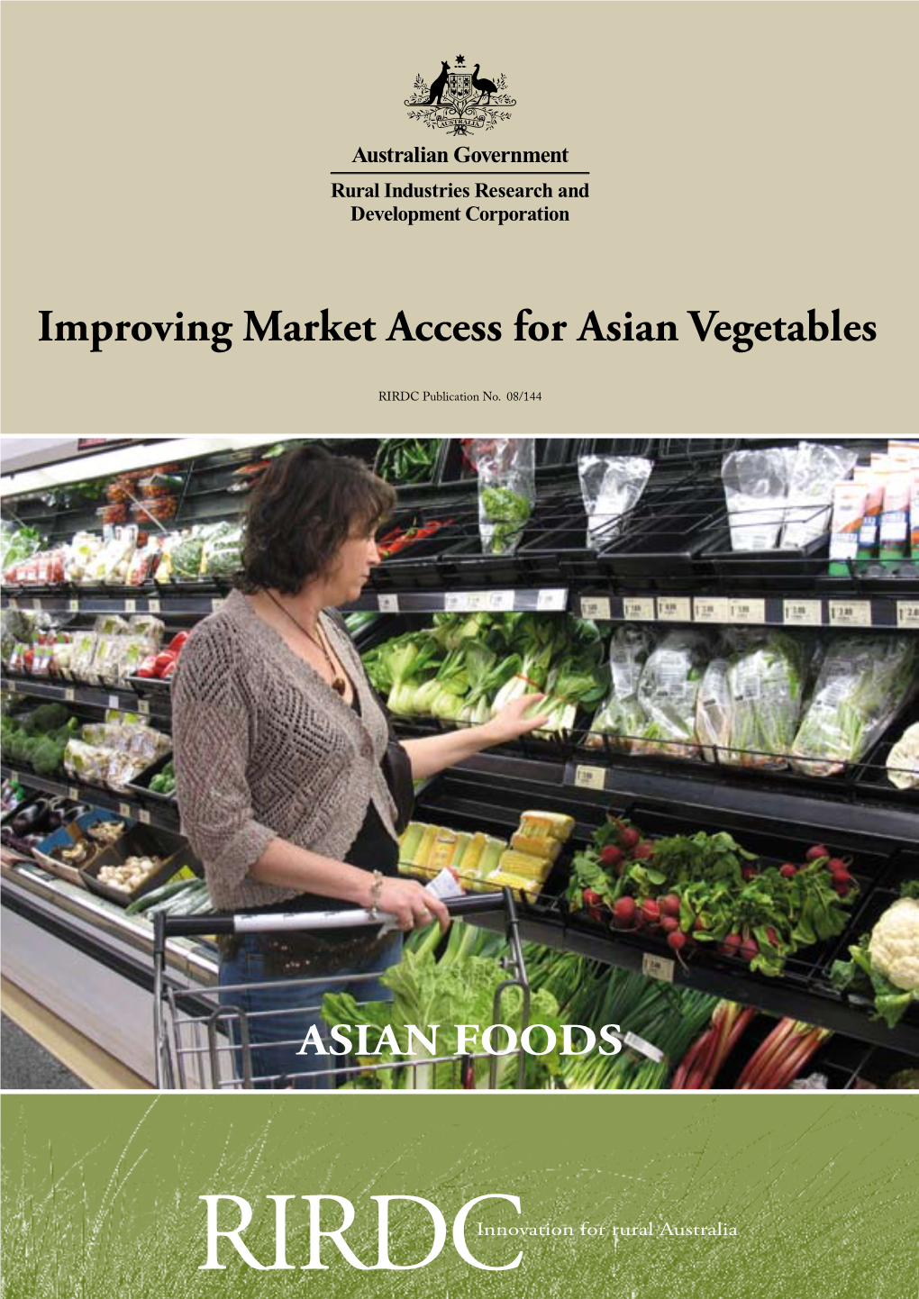 Improving Market Access for Asian Vegetables