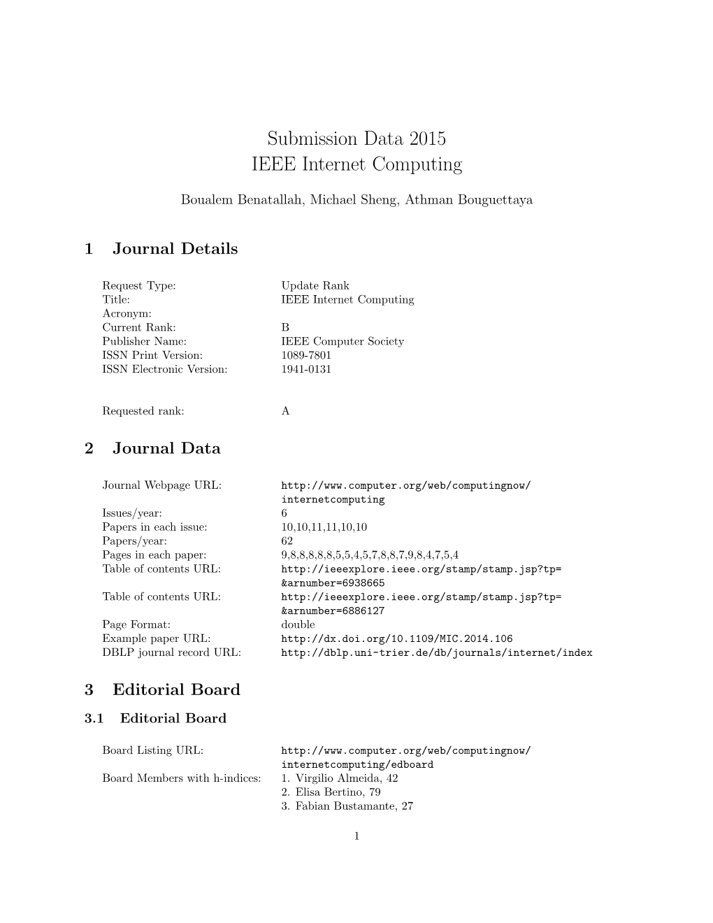 Submission Data 2015 IEEE Internet Computing