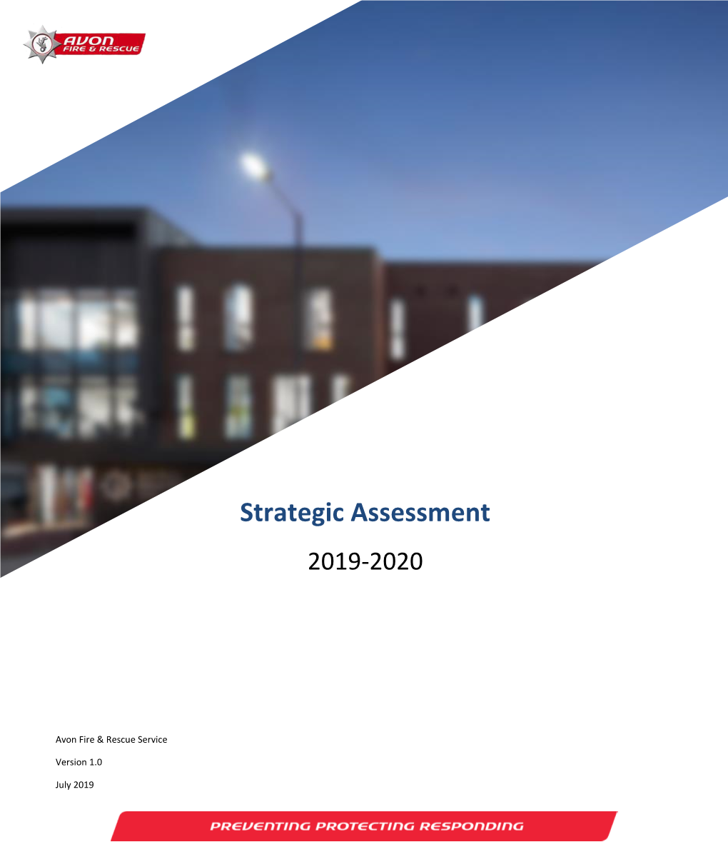 IRMP Strategic Assessment 2019