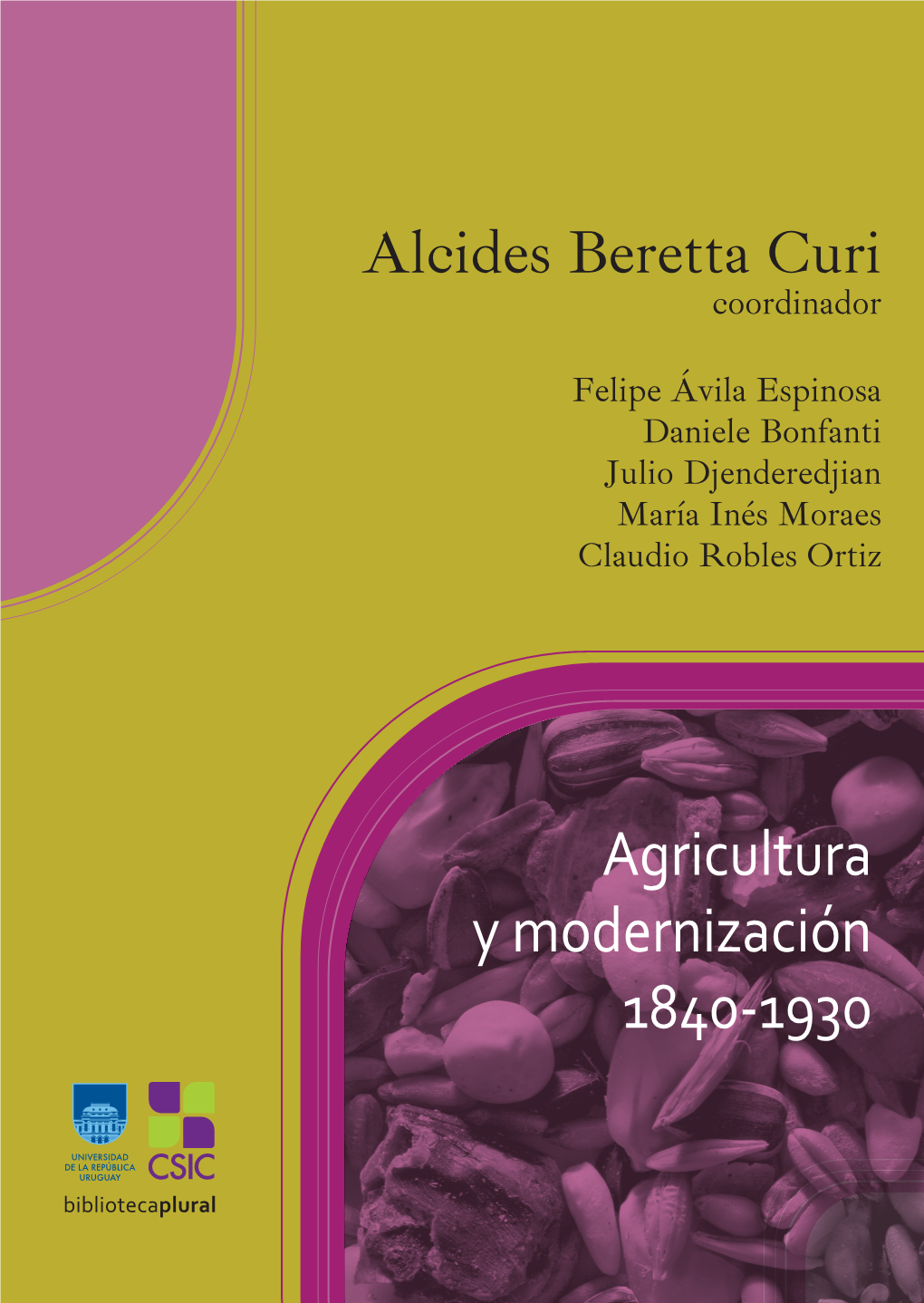 Agricultura Y Modernización 1840-1930