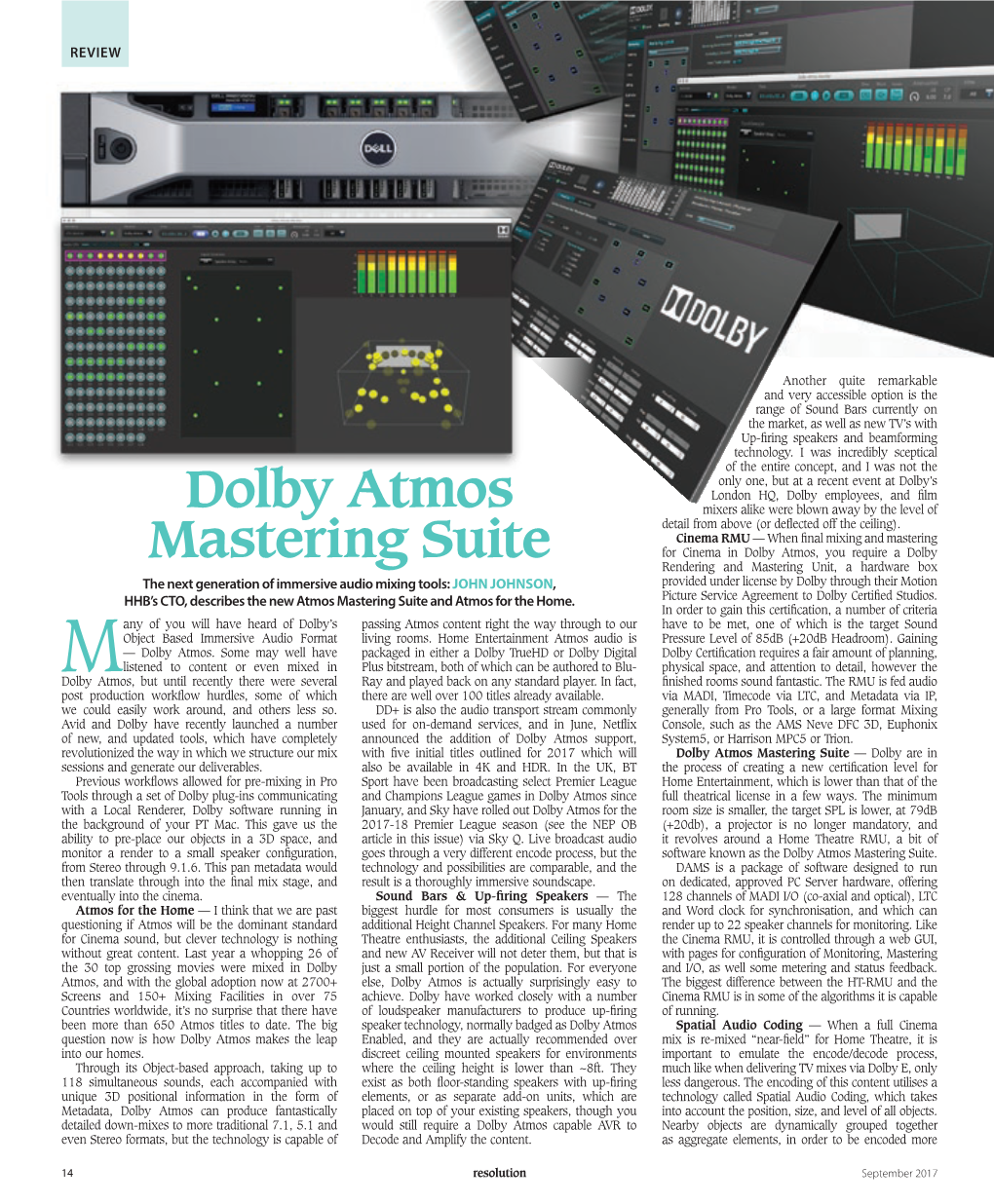 Dolby Atmos Mastering Suite — Dolby Are in Sessions and Generate Our Deliverables