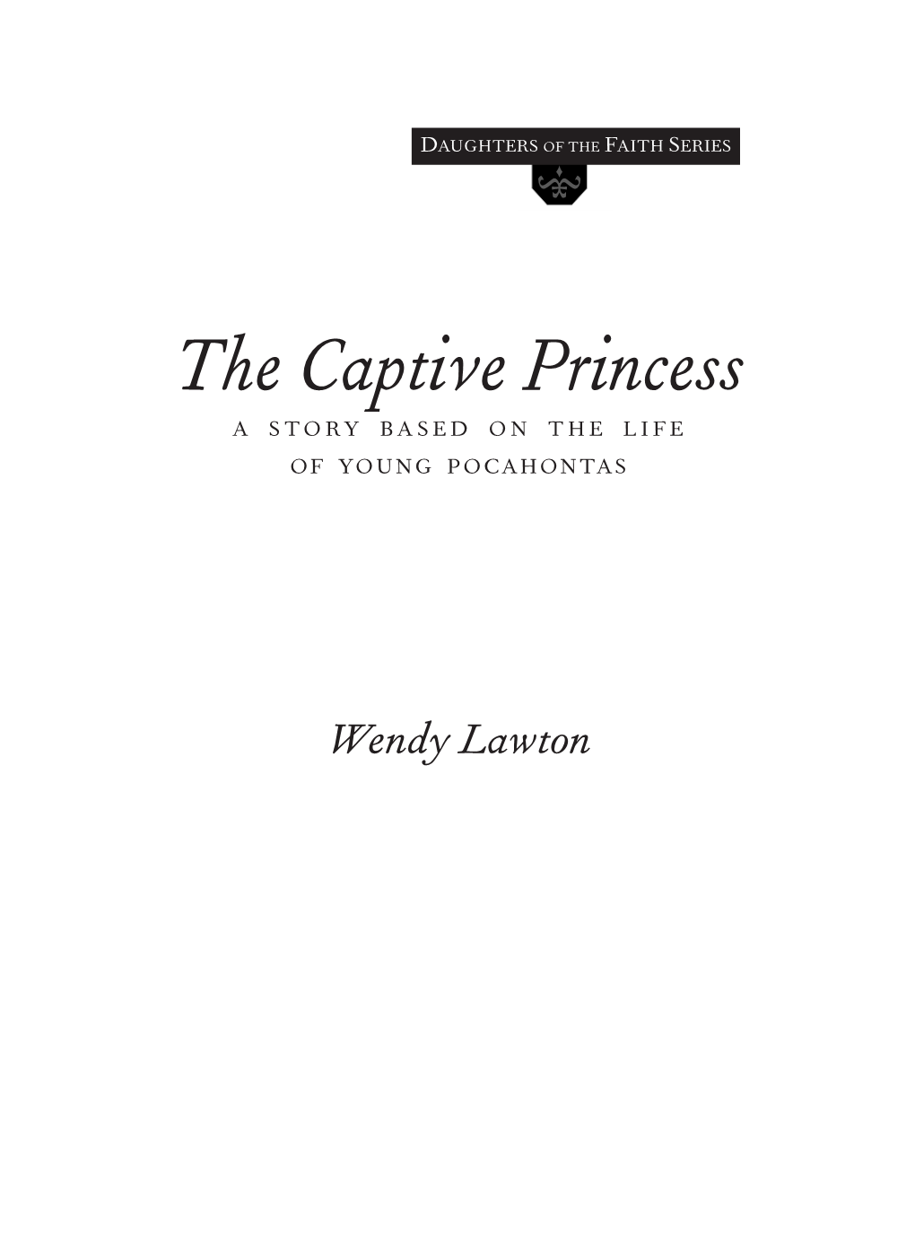 The Captive Princess – Glossary