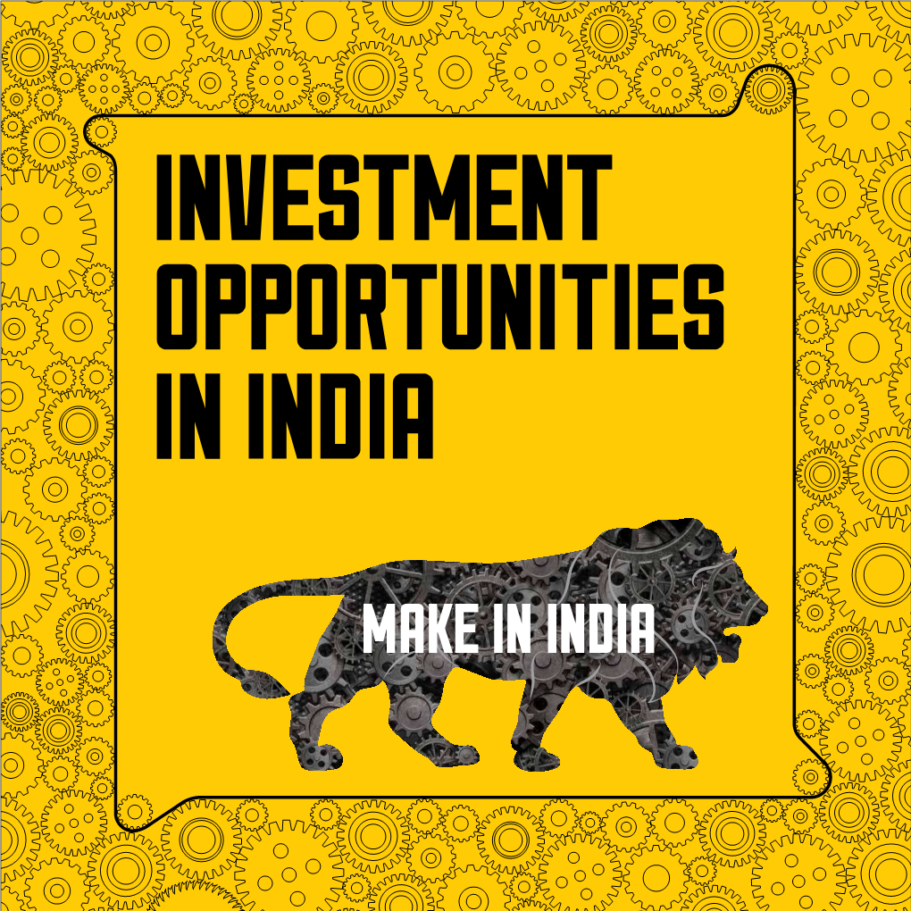 Projects for Investment in India