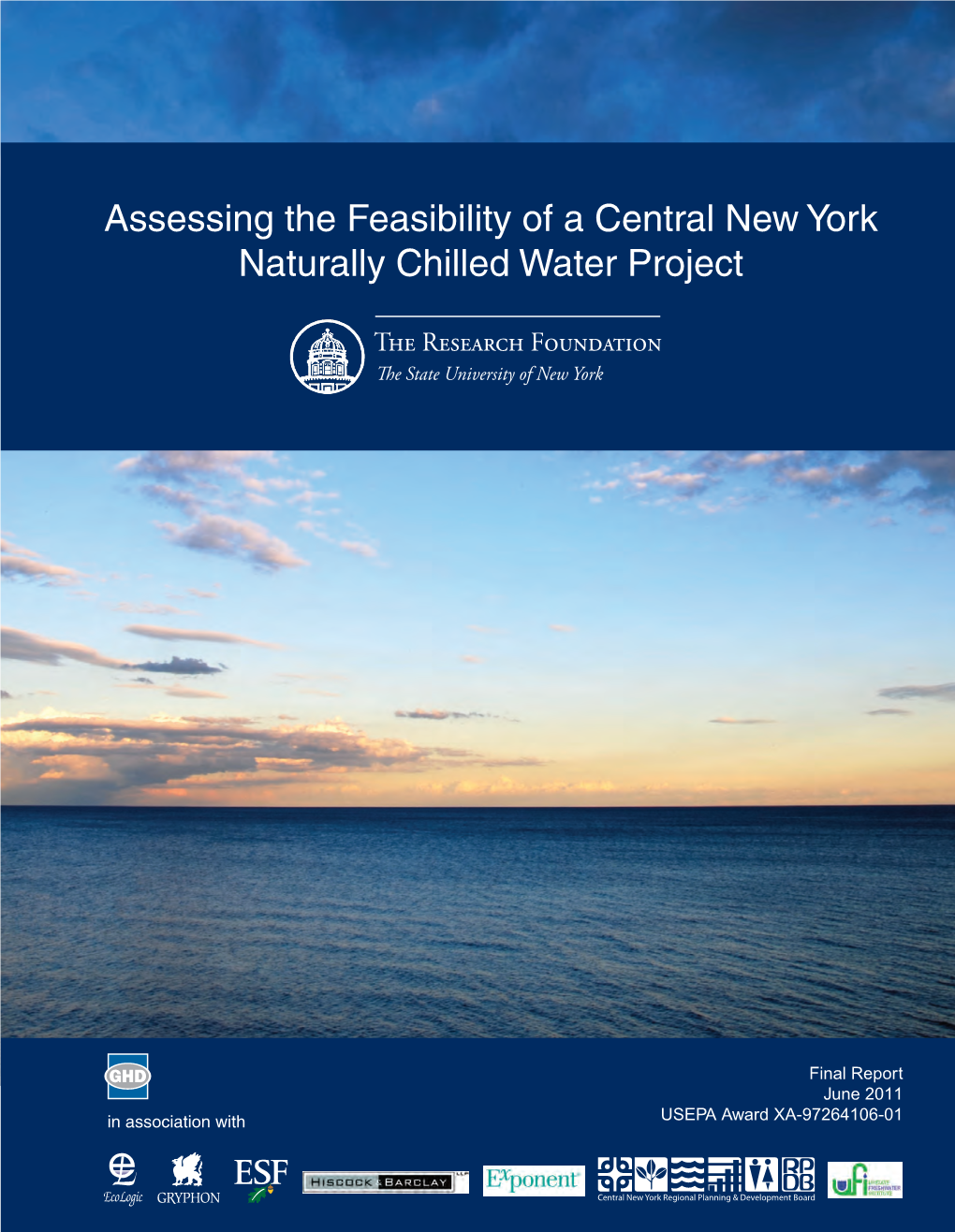 Central New York Naturally Chilled Water—Final Report, June 2011