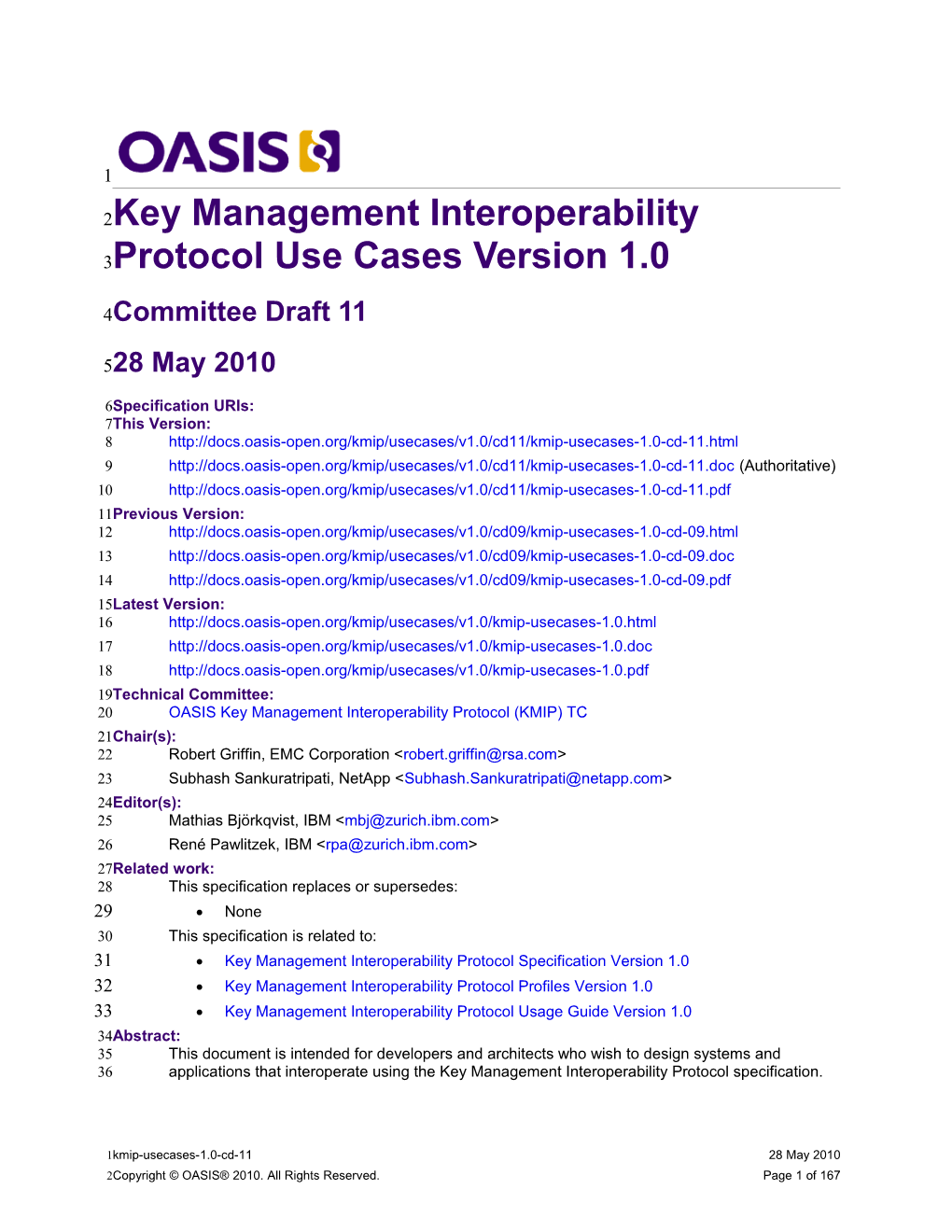 KMIP Use Cases