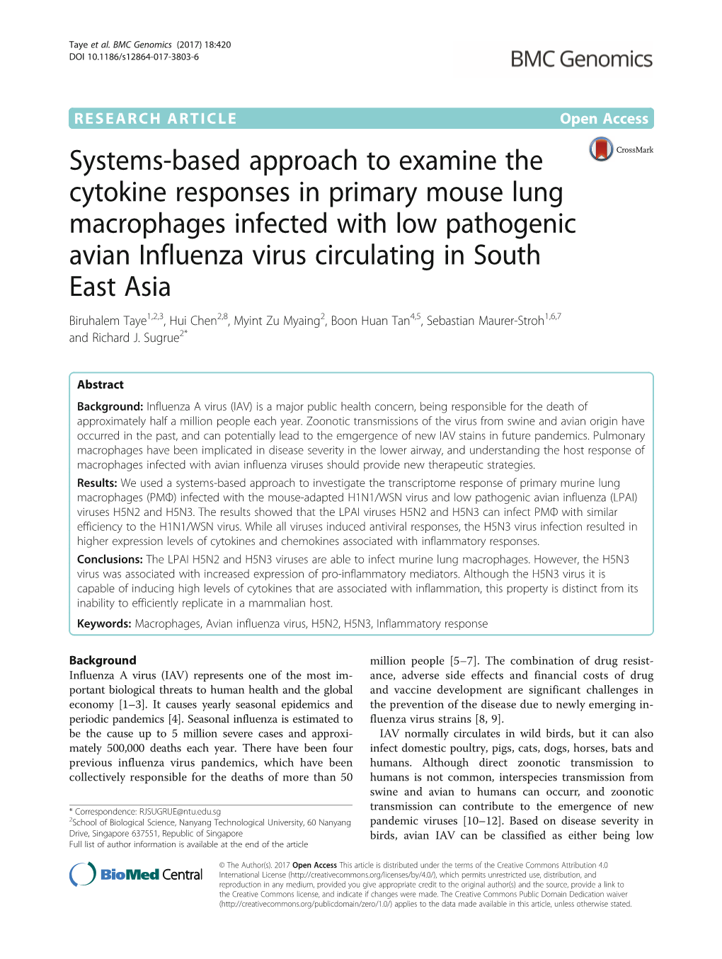 Systems-Based Approach to Examine the Cytokine Responses in Primary