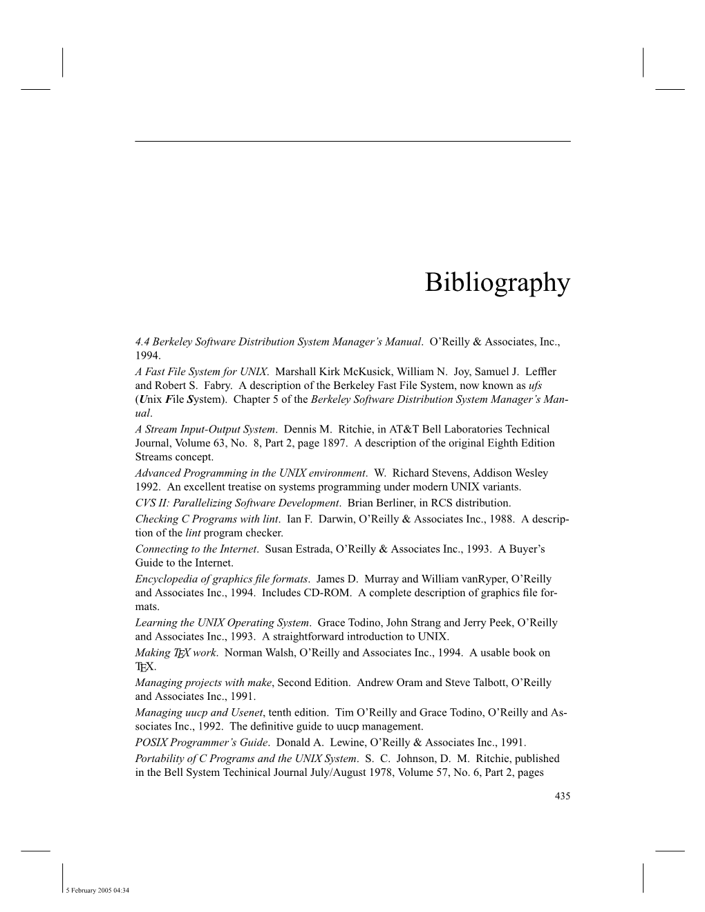 Bibliography