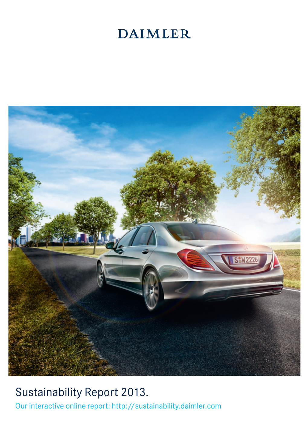 Daimler Sustainability Report 2013