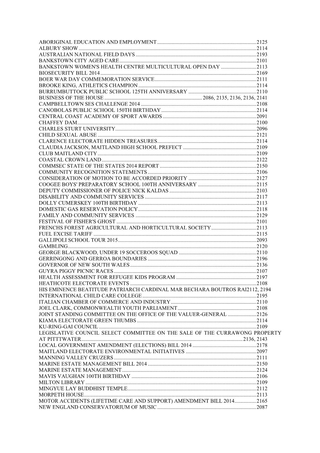 Aboriginal Education and Employment