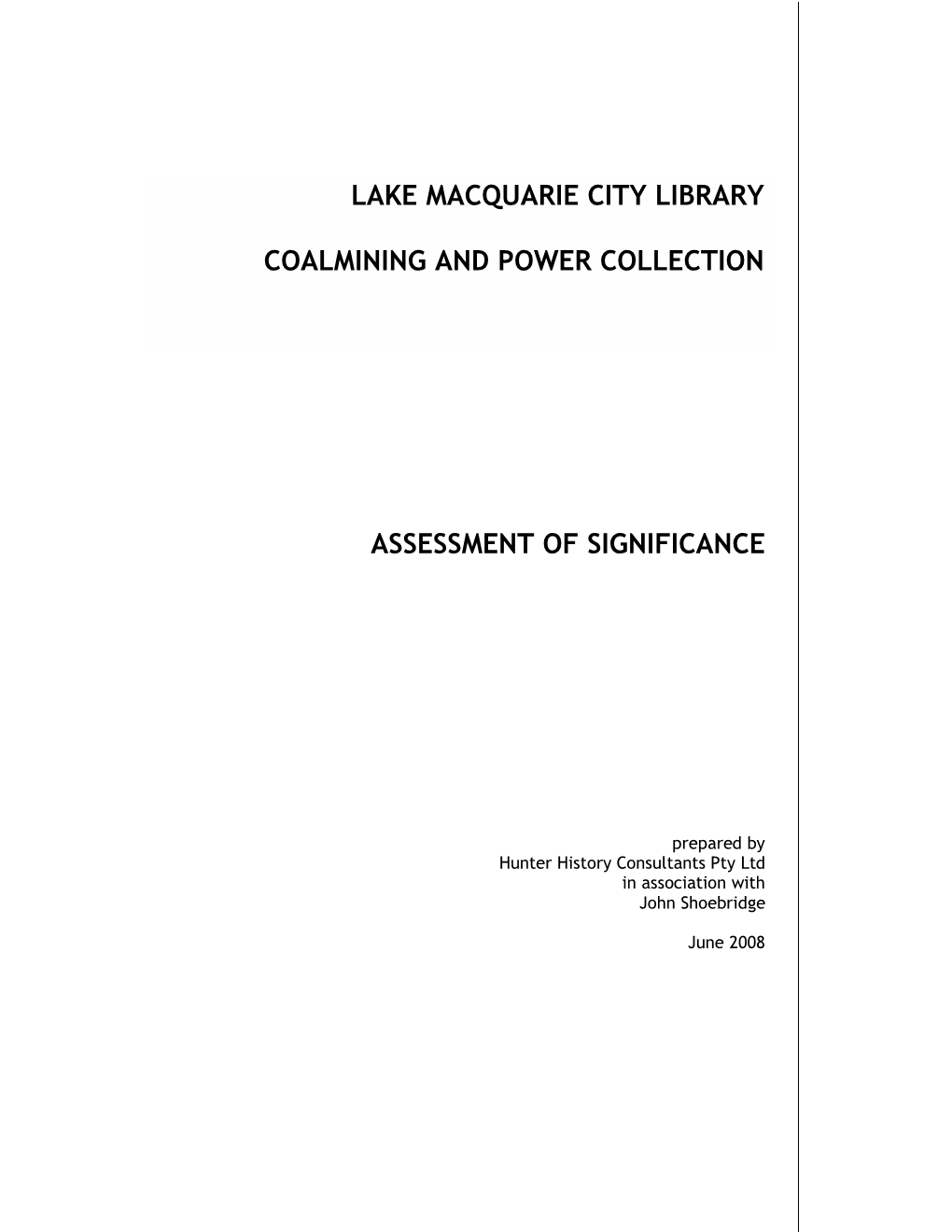 Lake Macquarie City Library