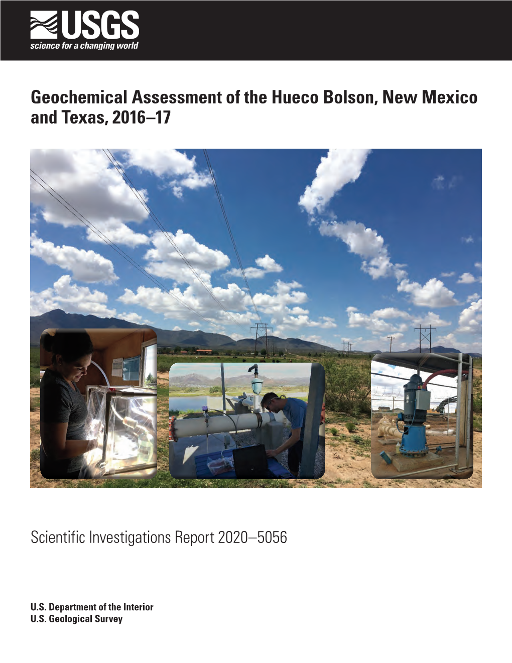Geochemical Assessment of the Hueco Bolson, New Mexico and Texas, 2016–17