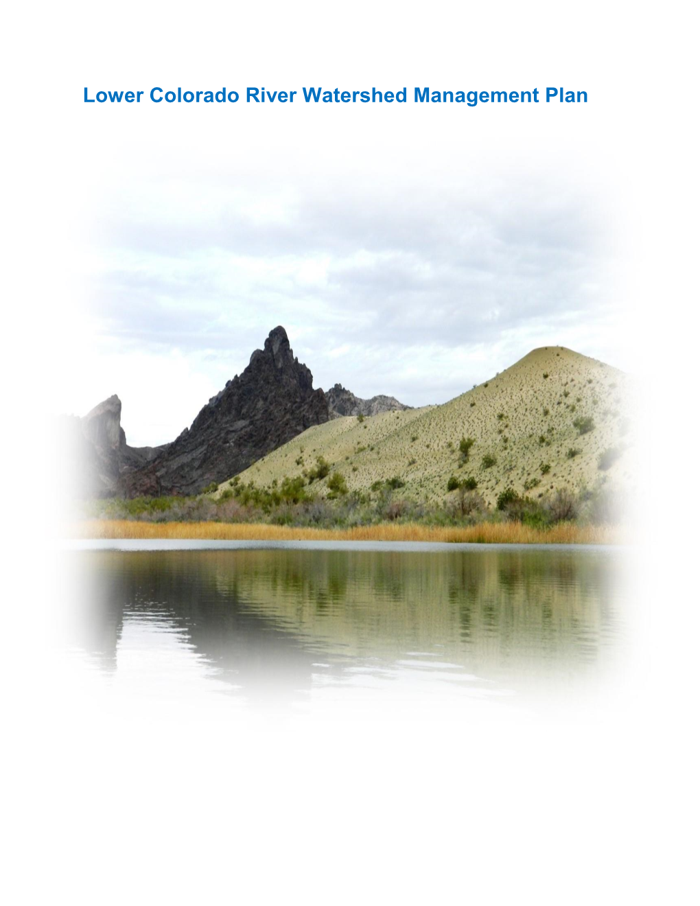 Lower Colorado River Watershed Management Plan