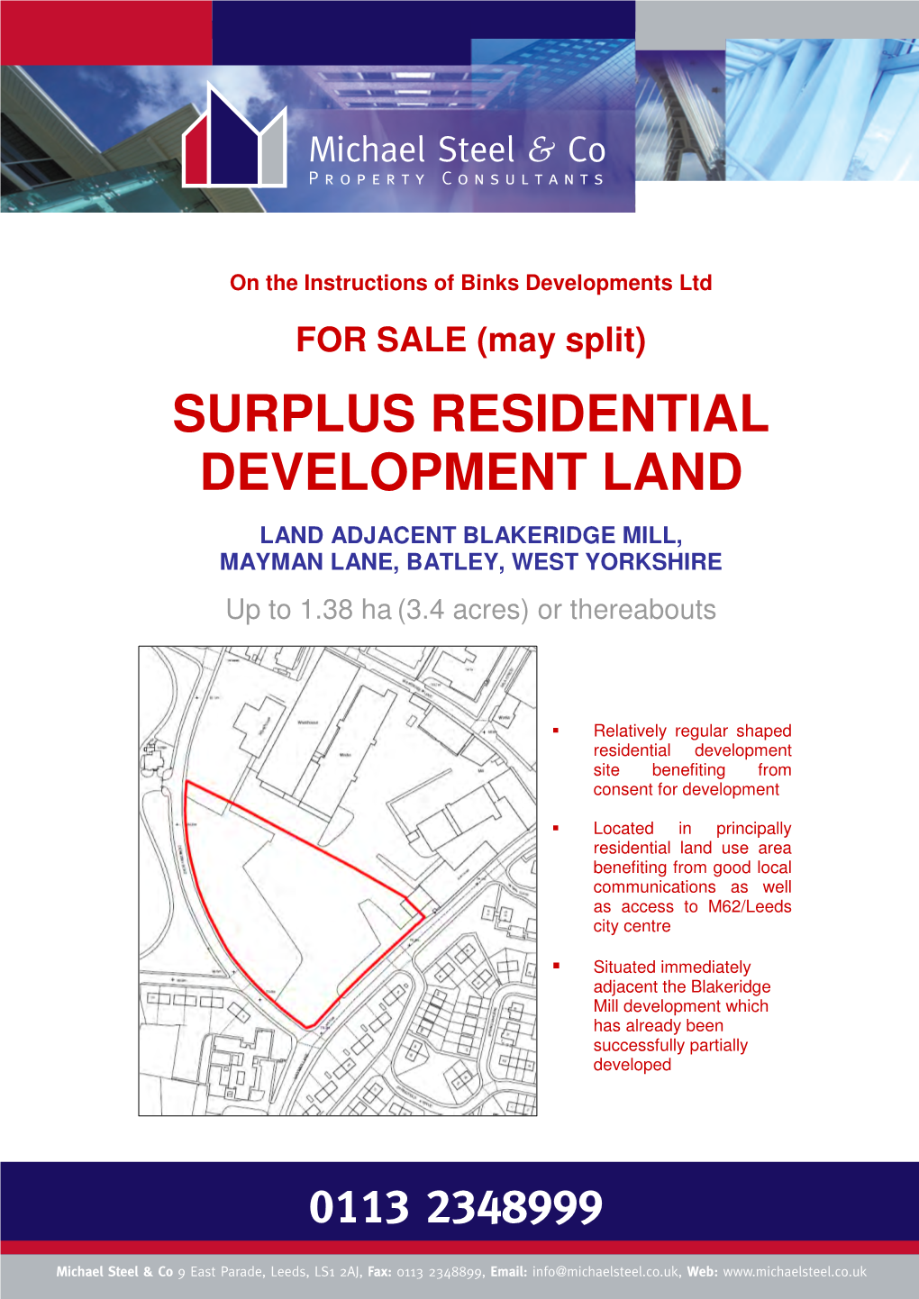 Surplus Residential Development Land