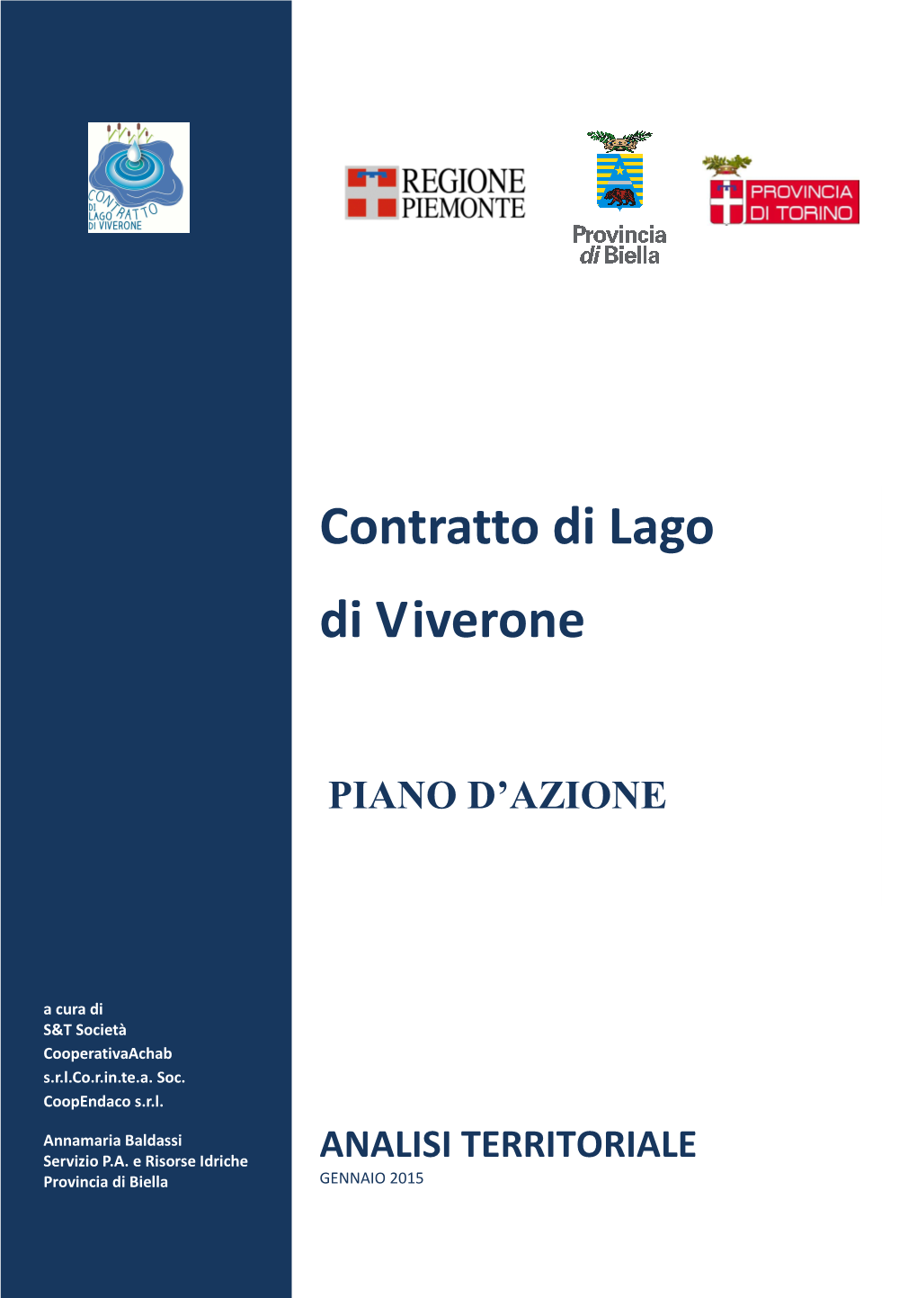 Contratto Di Lago Di Viverone ANALISI TERRITORIALE DEFINITIVA