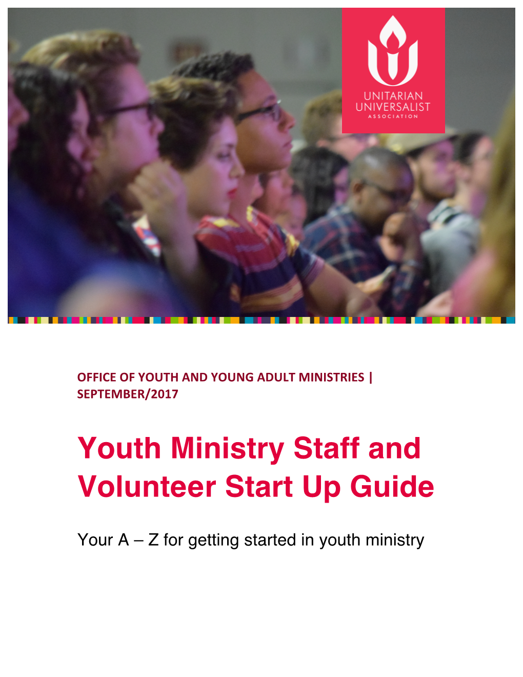 Youth Ministry Staff and Volunteer Start up Guide