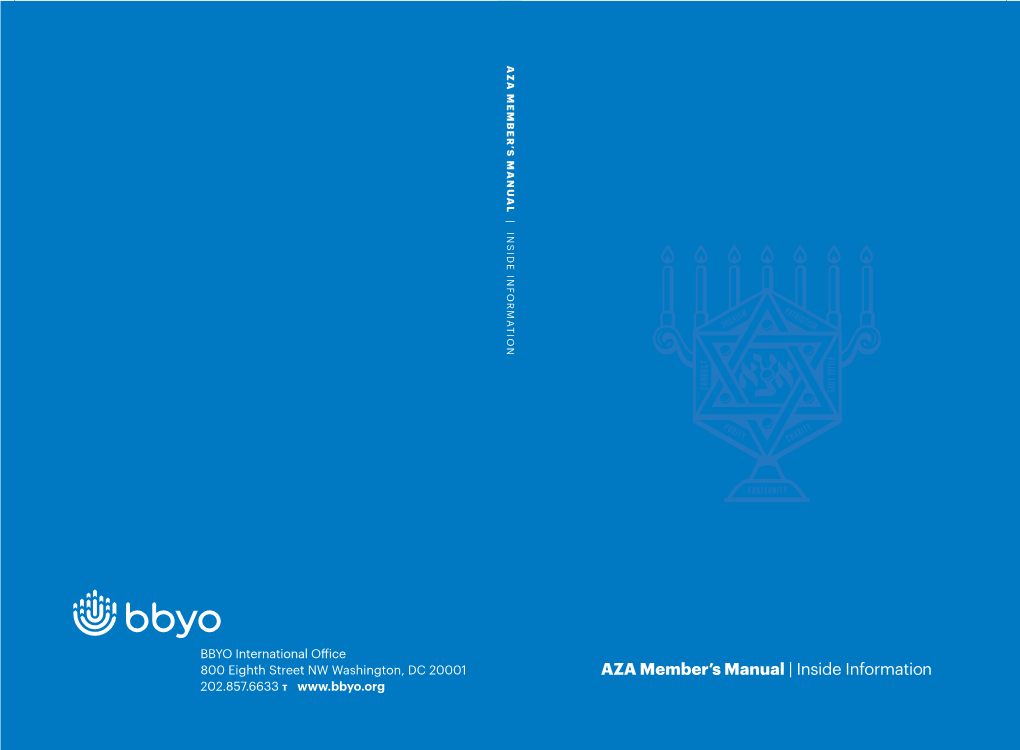 AZA Member's Manual