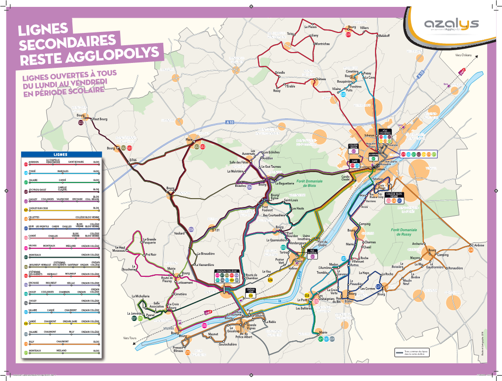 Lignes Secondaires RESTE Agglopolys