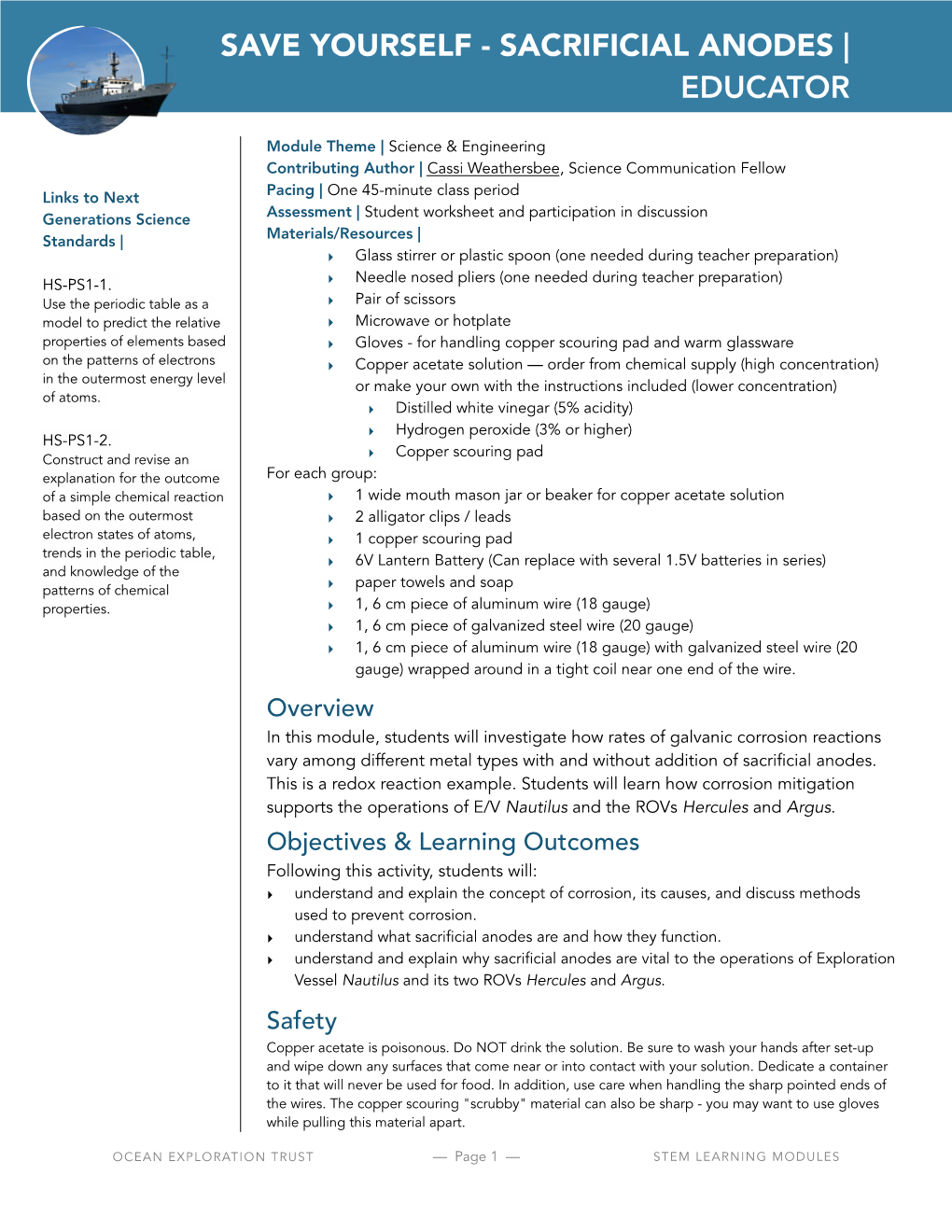 Sacrificial Anodes | Educator