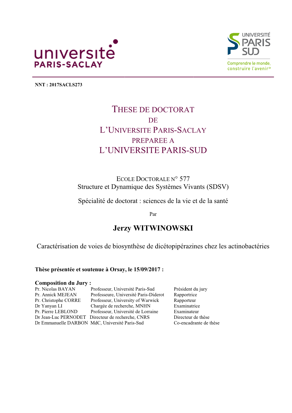 L'universite Paris-Sud