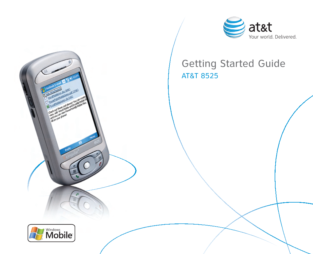 Getting Started Guide AT&T 8525  AT&T 8525 Table of Contents