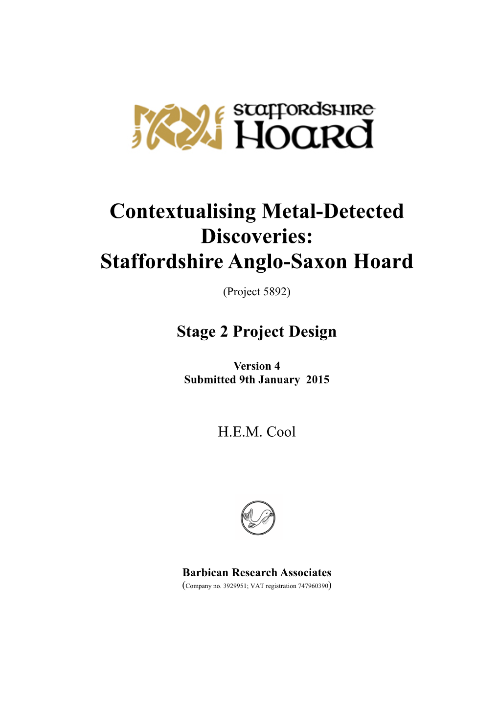 Staffordshire Anglo-Saxon Hoard
