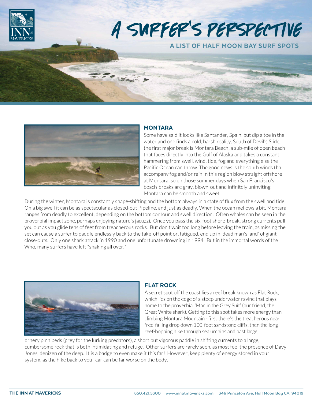 A List of Half Moon Bay Surf Spots
