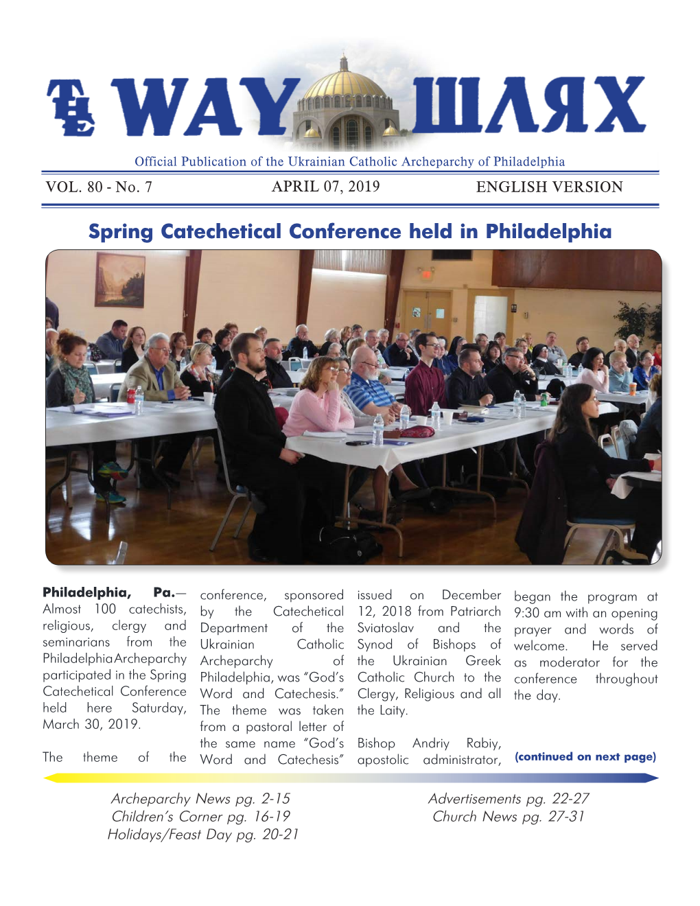 Spring Catechetical Conference Held in Philadelphia