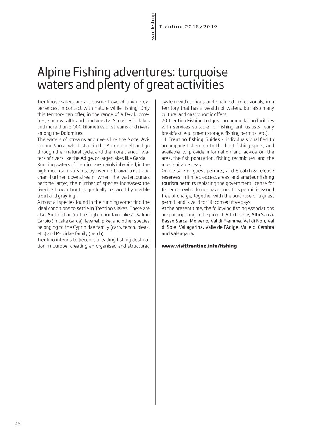 Alpine Fishing Adventures: Turquoise Waters and Plenty of Great Activities