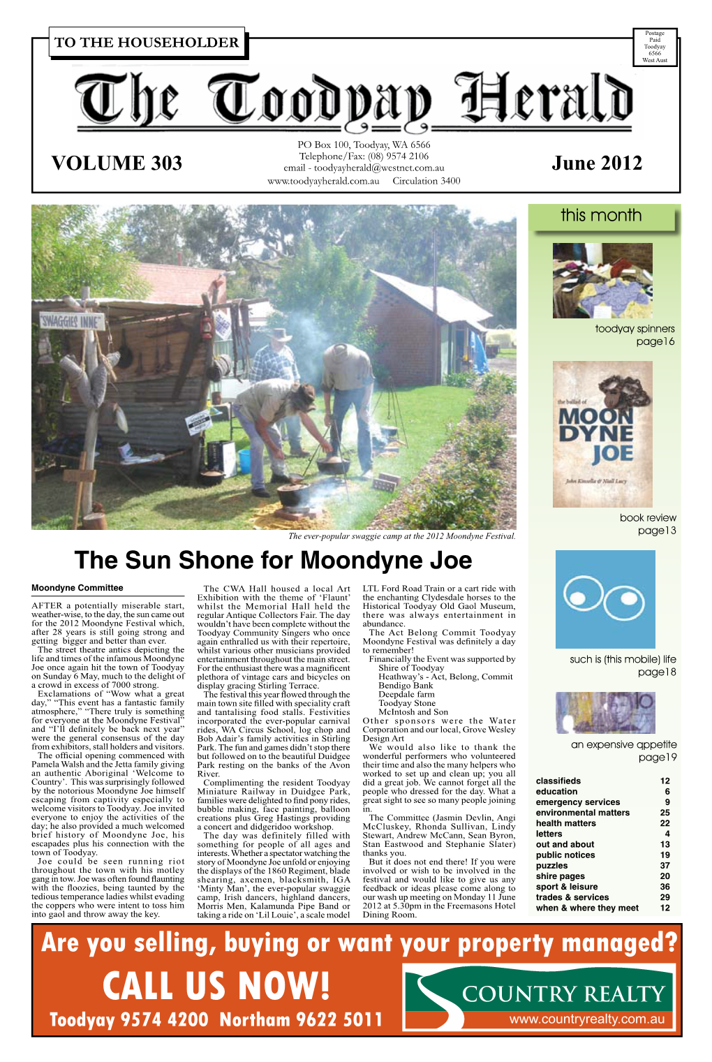 The Sun Shone for Moondyne Joe