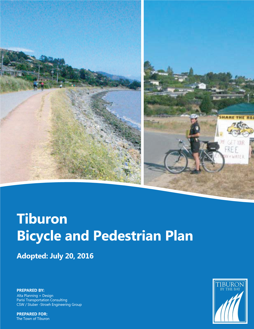 Tiburon Bicycle and Pedestrian Plan