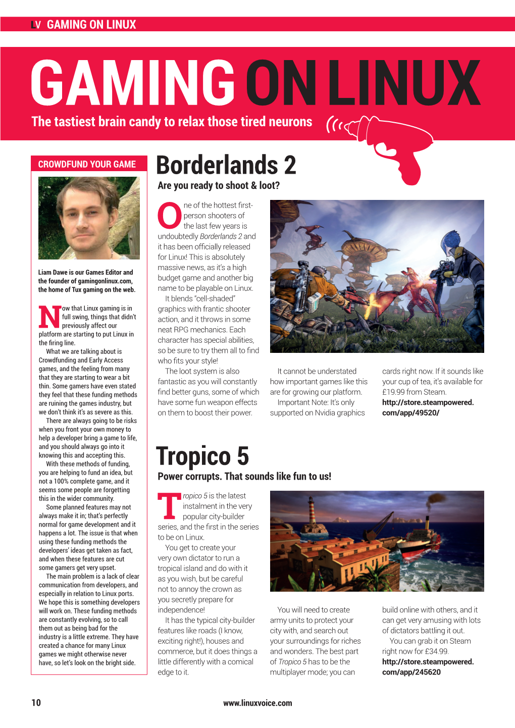 Borderlands 2 Tropico 5