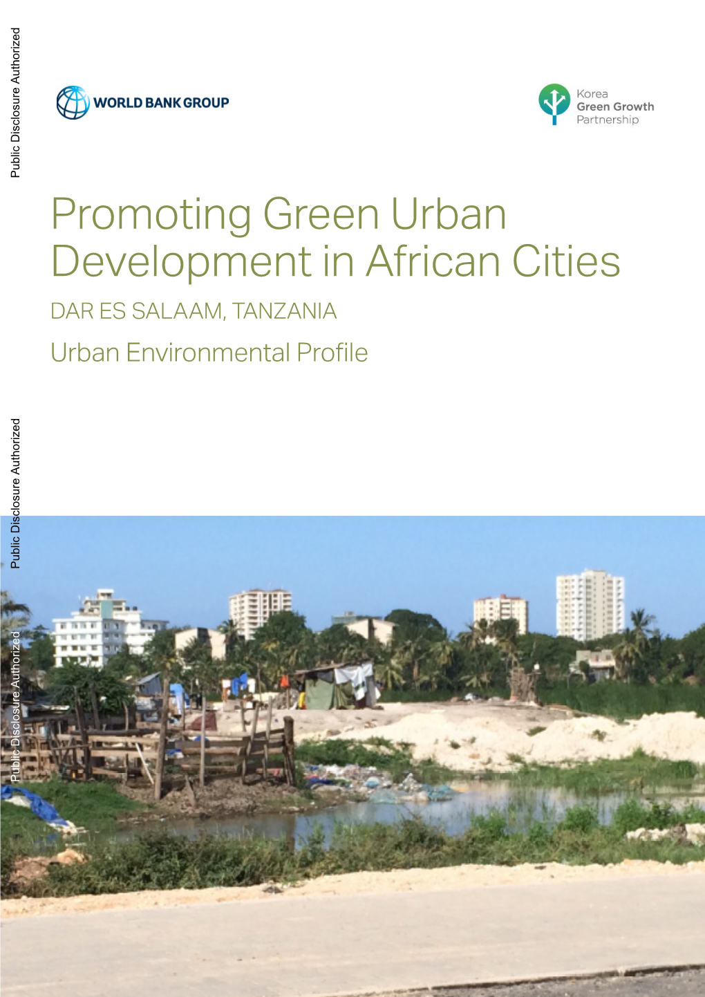 Promoting Green Urban Development in African Cities DAR ES SALAAM, TANZANIA