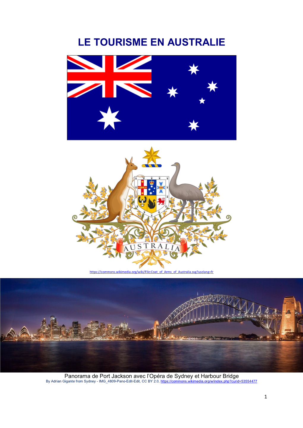 Le Tourisme En Australie