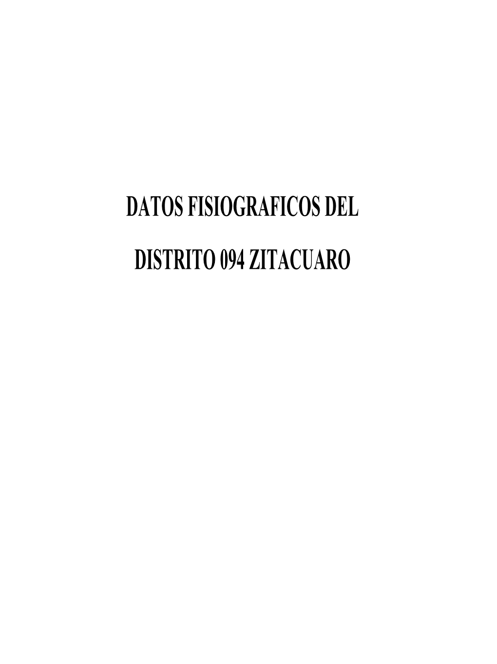 Ddr Zitacuaro
