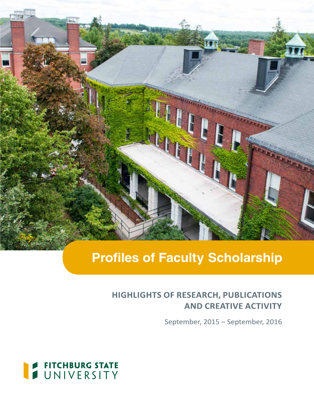 Profiles of Faculty Scholarship