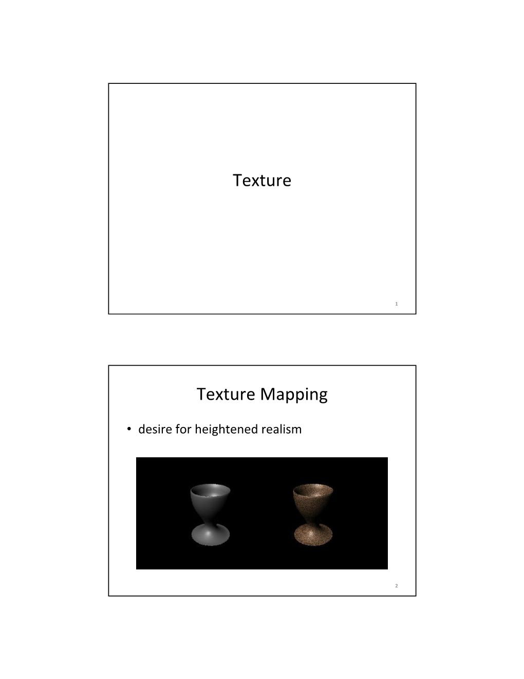 Texture Texture Mapping