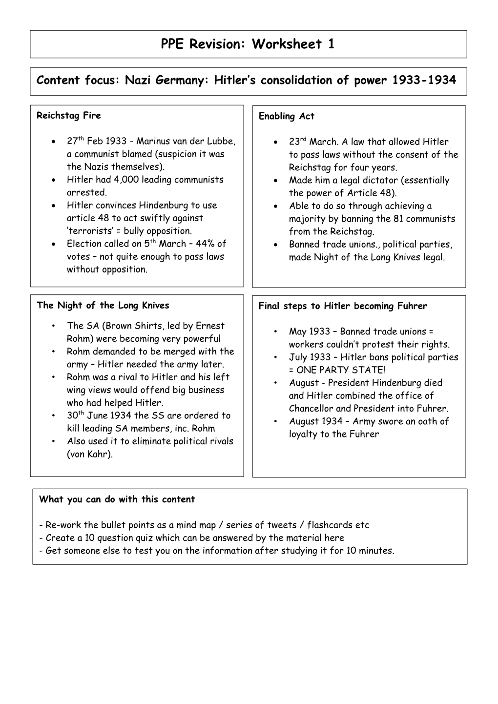 Example Questions & Model Answers 1