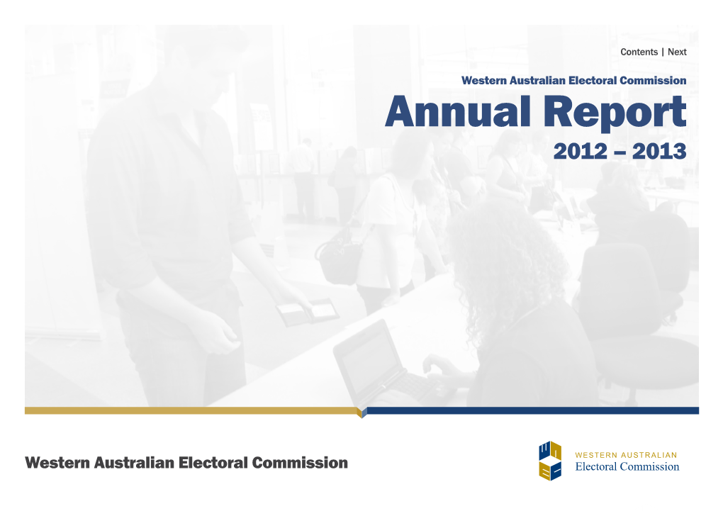 Annual Report 2012 – 2013