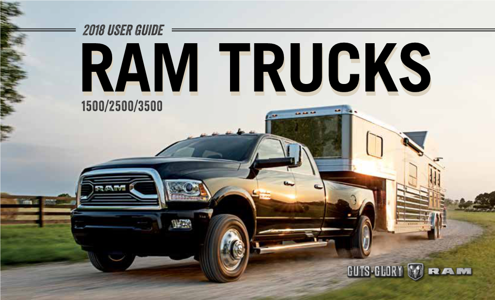 2018 RAM 1500/2500/3500 Truck User's Guide
