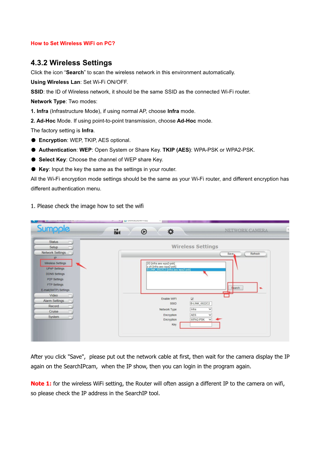 How to Set Wireless Wifi on PC?