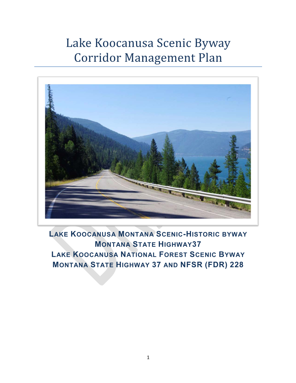 Palms to Pines Scenic Byway Corridor Mangement Plan